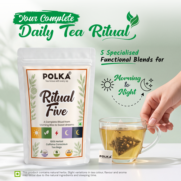 POLKA Ritual Five – Herbal Tea Bag Collection