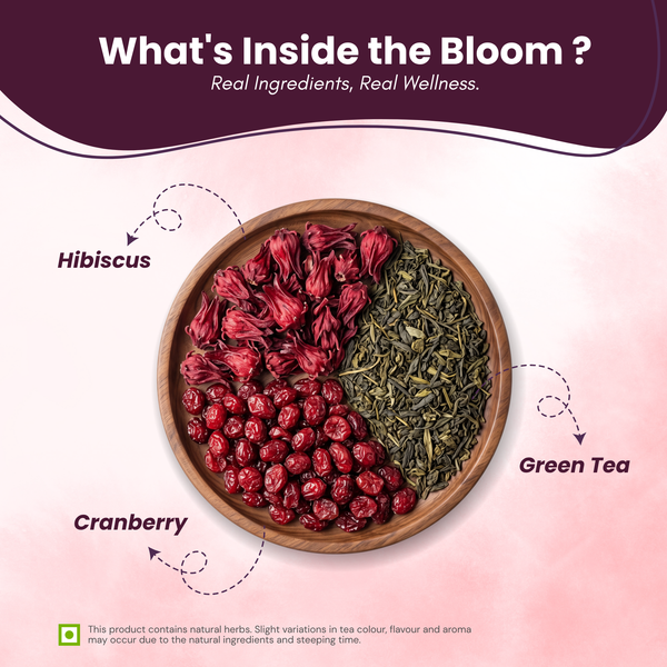POLKA Crimson Bloom Flower Tea
