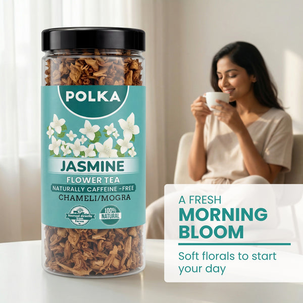 POLKA Jasmine Flower Tea (Chameli/Mogra)