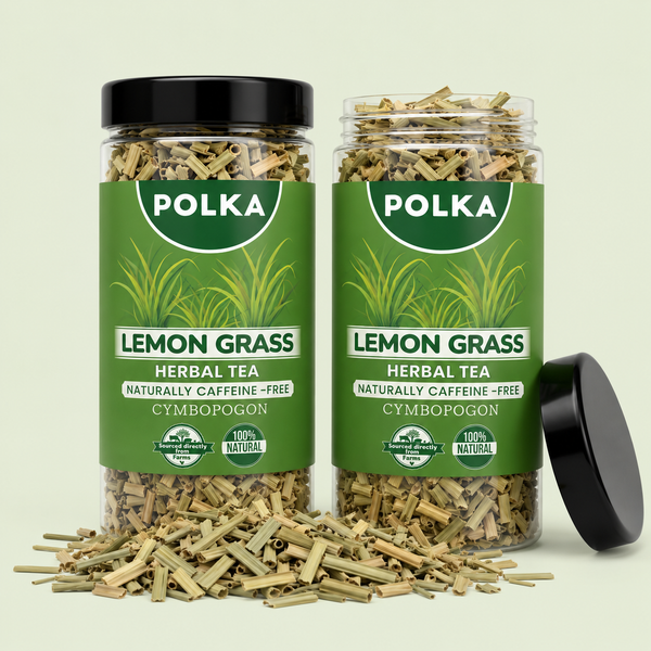 Polka Lemongrass Herbal Tea (Cymbopogon)
