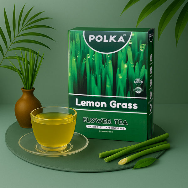 Polka Lemongrass Herbal Tea (200 Grams)
