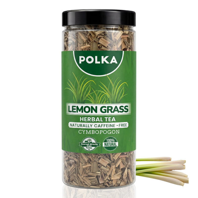 Polka Lemongrass Herbal Tea (Cymbopogon)