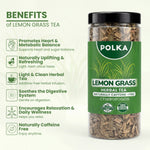 Polka Lemongrass Herbal Tea (Cymbopogon)