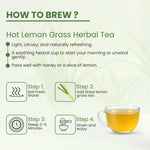 Polka Lemongrass Herbal Tea (Cymbopogon)