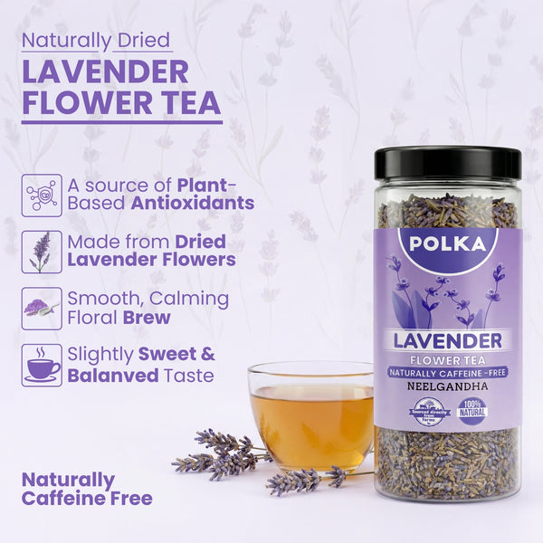 Polka Lavender Flower Tea (Neelgandha)