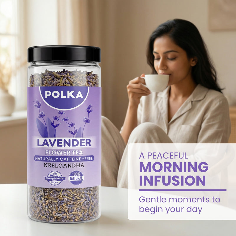 Polka Lavender Flower Tea (Neelgandha)
