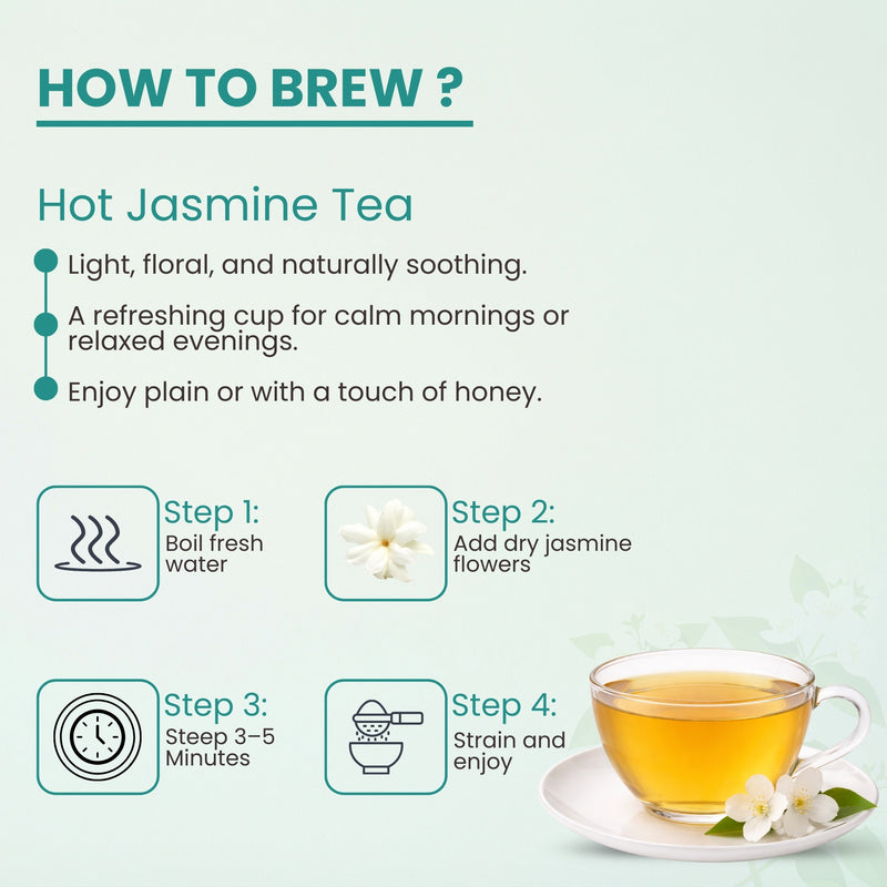 POLKA Jasmine Flower Tea (Chameli/Mogra)