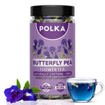 Polka Butterfly Pea Flower Tea (Sankhpushpi/Aparajita)