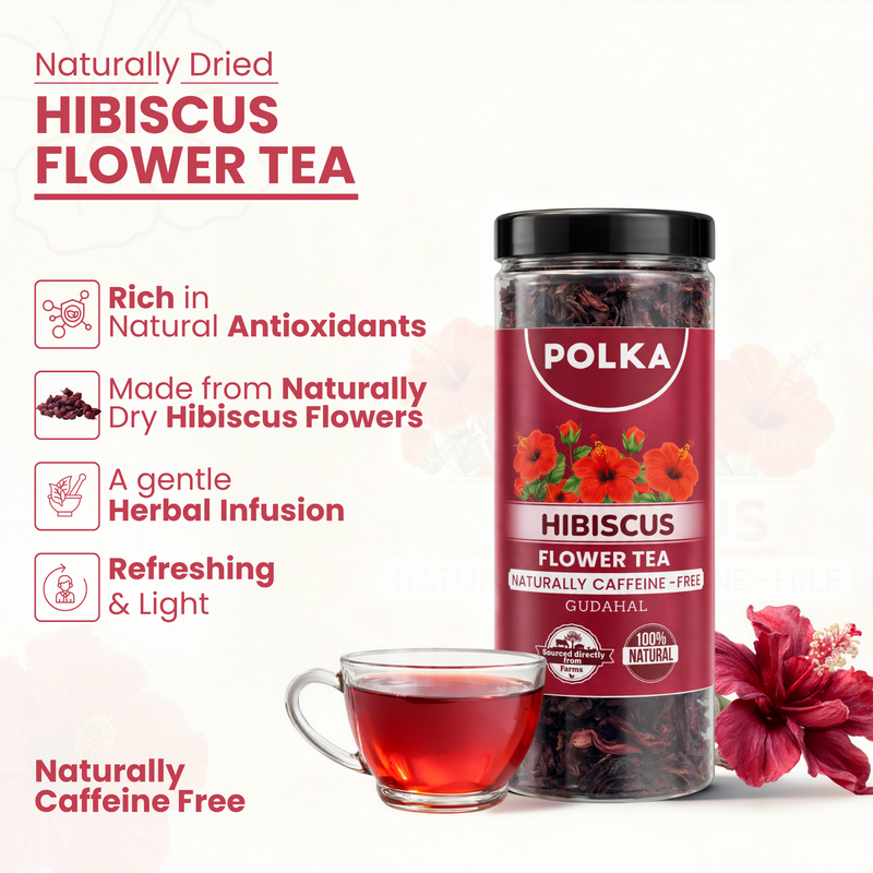 Polka Hibiscus Flower Tea (Gudahal)