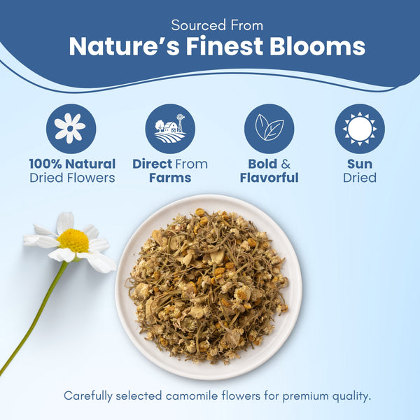POLKA Chamomile Flower Tea (Babuna/Karpurapuspa)