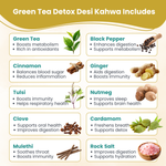 Polka Detox Desi Kahwa Green Tea