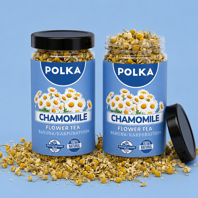 POLKA Chamomile Flower Tea (Babuna/Karpurapuspa)