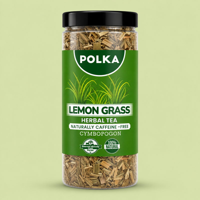 Polka Lemongrass Herbal Tea (Cymbopogon)
