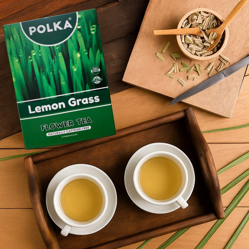 Polka Lemongrass Herbal Tea (200 Grams)