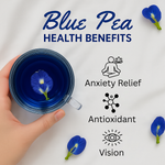 Polka Butterfly Pea Flower Tea (Sankhpushpi/Aparajita) (200gms)