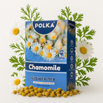 POLKA Chamomile Flower Tea (Babuna/Karpurapuspa) (150 gms)