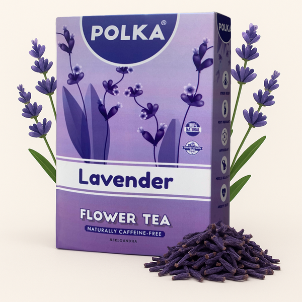Polka Lavender Flower Tea (Neelgandha) (200 grams)
