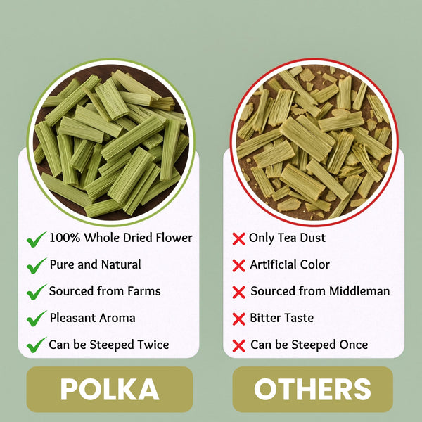 Polka Lemongrass Herbal Tea (200 Grams)