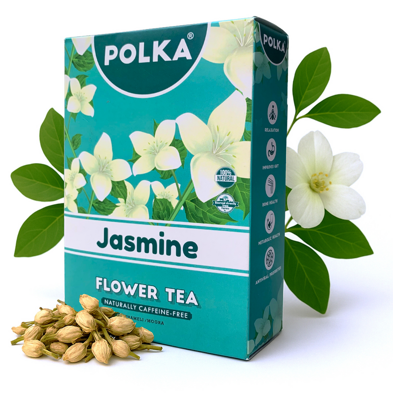 POLKA Jasmine Flower Tea (Chameli/Mogra) (100 gms)