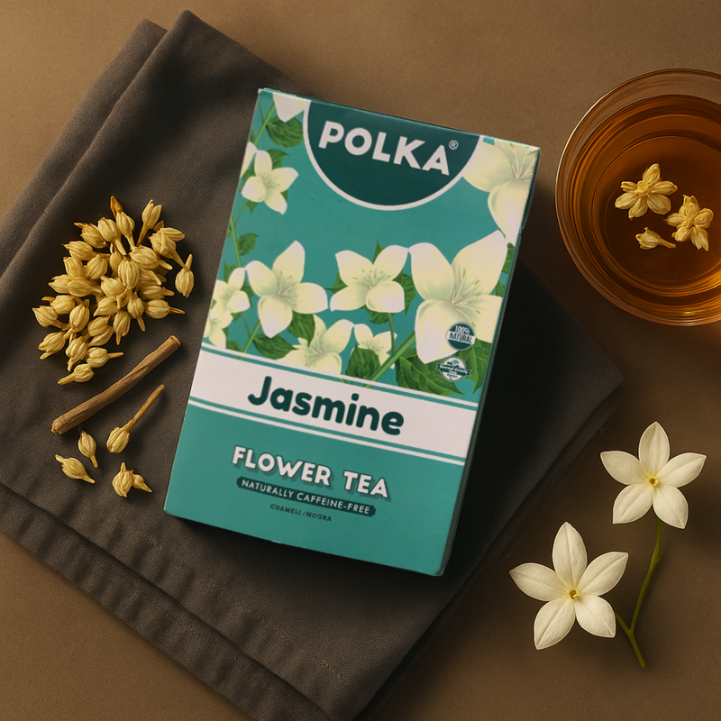 POLKA Jasmine Flower Tea (Chameli/Mogra) (100 gms)